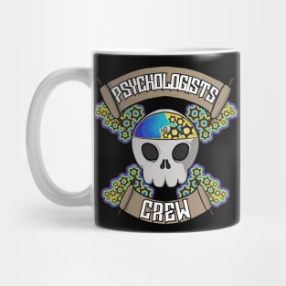 Psychologists crew Jolly Roger pirate flag Mug